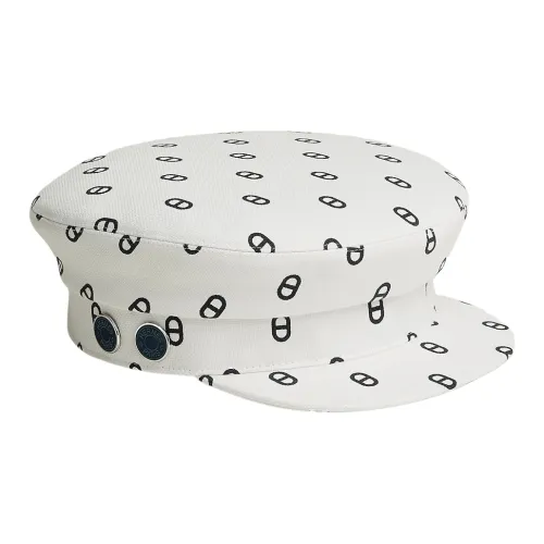 HERMES Хлопок Береты Женские Белые