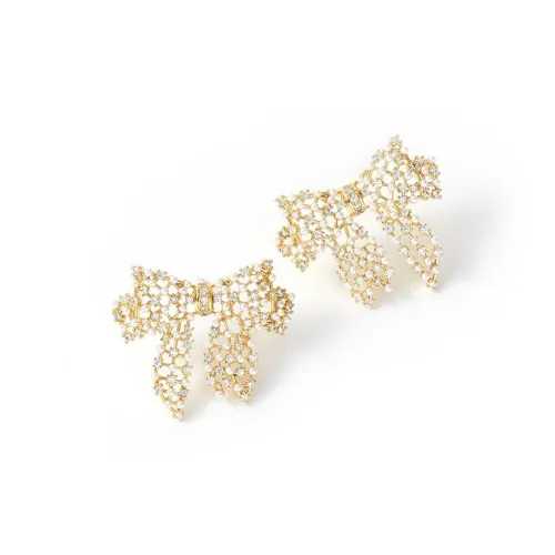 Adelie Серьги-гвоздики из серебра 925 пробы женские