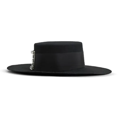 Roger Vivier Шерсть Цилиндры Унисекс Черный