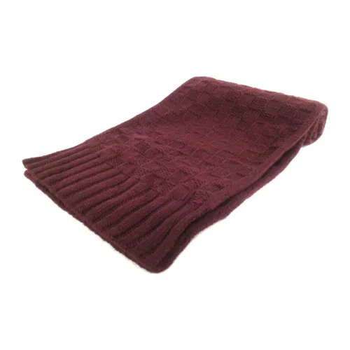 LOUIS VUITTON Кашемировые вязаные шарфы для мужчин