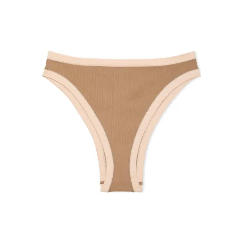 Victoria's Secret Розовый Бесшовный Бразильские Трусы C L W S Нижнее белье Женское 1 Пачка Миндальная конфета