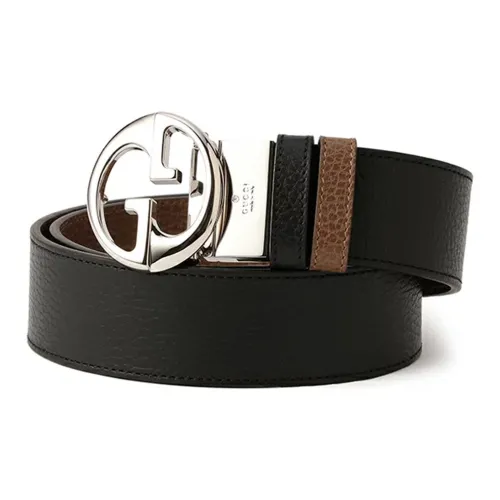 GUCCI Кожаные ремни черный унисекс