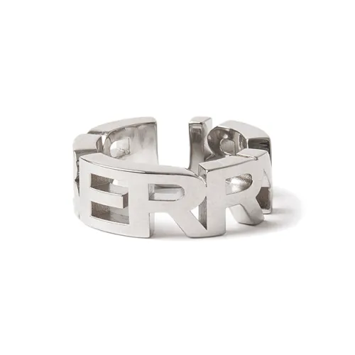 Burberry Латунные Кольца Серебряные Женские