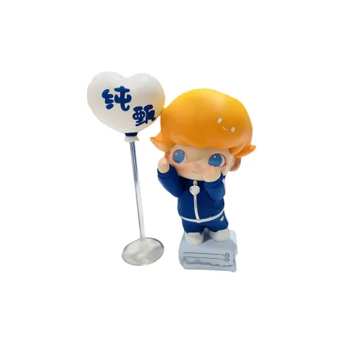 POP MART Коллаборация Edition x Pure Zhen Dimoo LADY Zhen Сердце OF Protection Официальный Прозрачный Слепой Бокс с Карточкой 8,9см