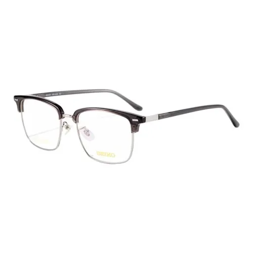 SEIKO Пластиковая оправа титановый сплав прямоугольные оправы для очков унисекс серый