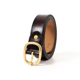 Золотисто-коричневый ремень