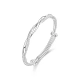 Мёбиус Кольцо Браслет (S999 Серебро)