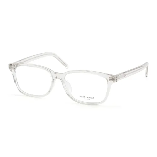 SAINT LAURENT Capsule Пластиковая оправа Квадратные Оправы для очков Унисекс Прозрачный Серебряный