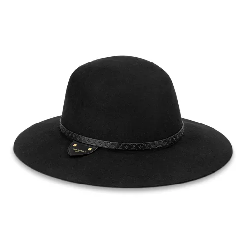 LOUIS VUITTON Переработанная шерсть Цилиндры Женские Черный