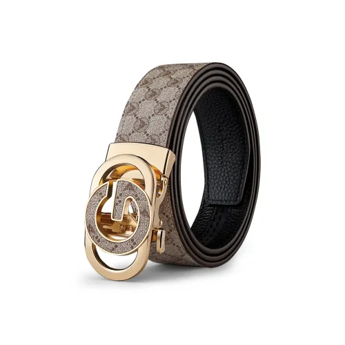 WilliamPOLO Alloy Leather Belts Men's