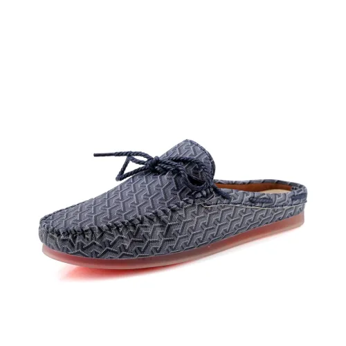 KUPE Противоскользящие устойчивые к истиранию домашние тапочки для мужчин