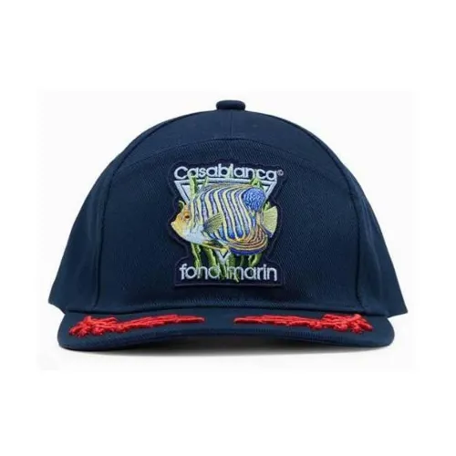 CASABLANCA Хлопковые кепки синие мужские