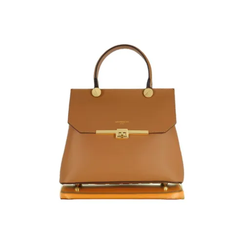 Le Parmentier Сумка через плечо из натуральной кожи сумка обычного размера женская карамельного цвета