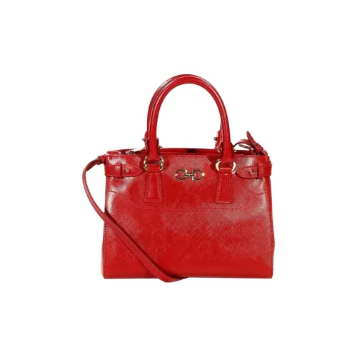 Ferragamo Сумка через плечо из коровьей кожи женская красная