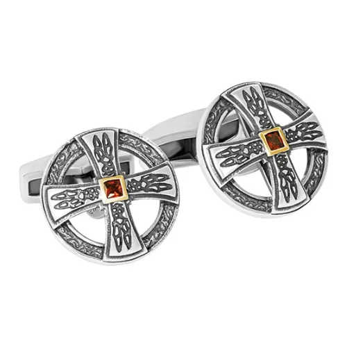 TATEOSSIAN Гранат, 925 Серебряные Запонки Мужские