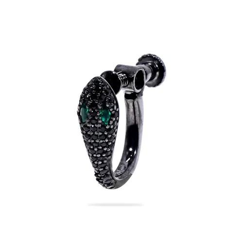 WIC 925 стерлинговое серебро застежка-липучка серьги On унисекс