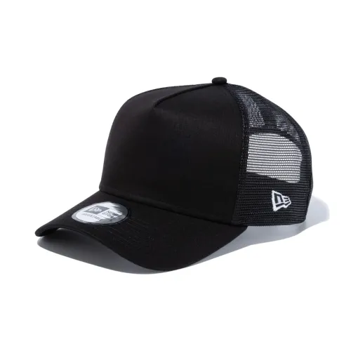 New Era Хлопковые кепки унисекс черные