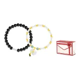 Чёрный Белый 1 Пара + Праздничная Коробка