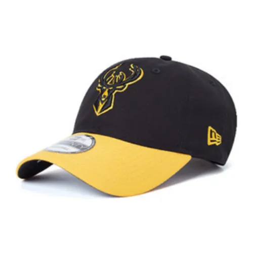 New Era Полиэстер Бейсболка Черная Унисекс