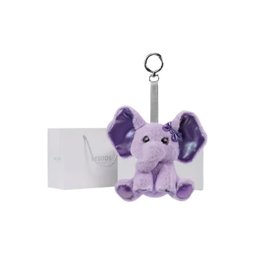 BESITOS Британский BEBE Слон Украшение Куклы Плюшевый Брелок 10 см Высота