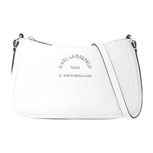 Karl Lagerfeld Полиуретан Сумка через плечо Маленькая Женская Белая