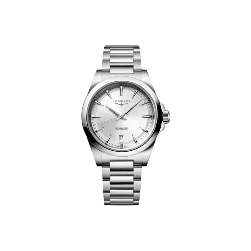 LONGINES Автоматический Механический Движение Унисекс Comcast Collection Часы 38 мм Серебристый
