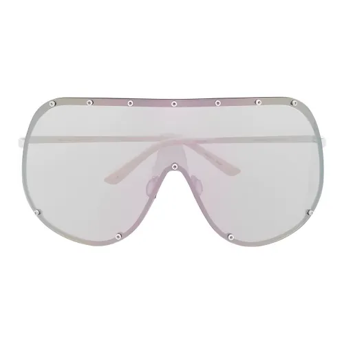 RICK OWENS совместные солнцезащитные очки, белый, мужской