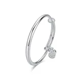 Серебряный - Женщина - Сердце - Трепет - Подарочная коробка