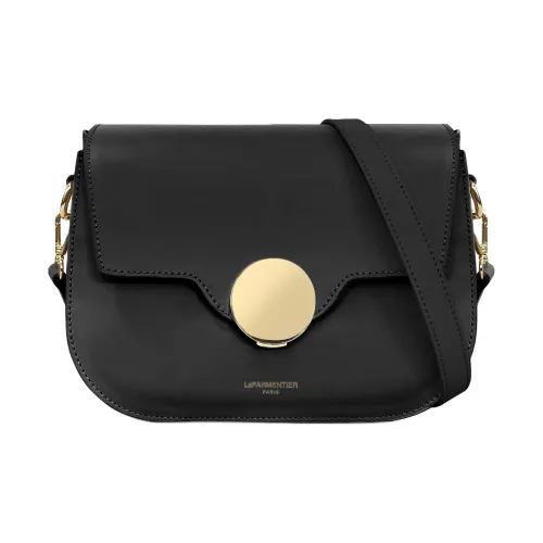 Le Parmentier Сумка через плечо из кожи сумка на плечо обычная женская черная