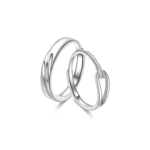 VIGG Сплав Регулируемый UNIQUE Оригинальный дизайн Sweet Love Индивидуальный Универсальный Аксессуары Кольцо Унисекс