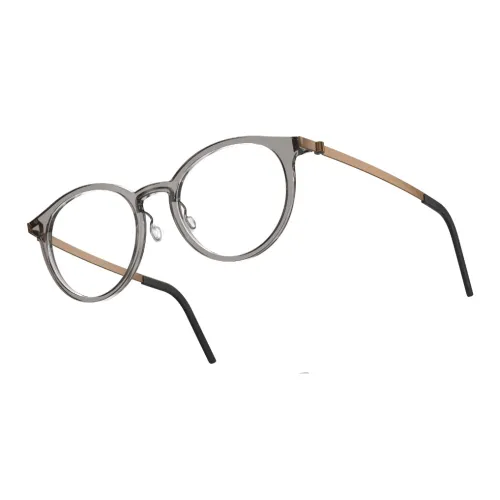 LINDBERG Титан Овал Оправы для очков Унисекс Коричневый Черный