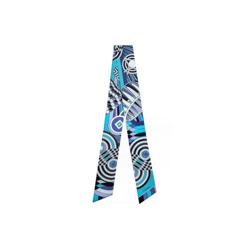 Cartier Бандо Cartier Vibrations Шелк Саржевого Плетения Синего Цвета