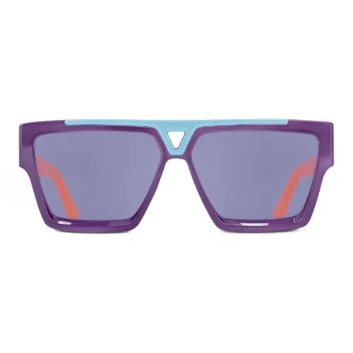 LOUIS VUITTON Пластиковая оправа нерегулярная форма солнцезащитные очки унисекс