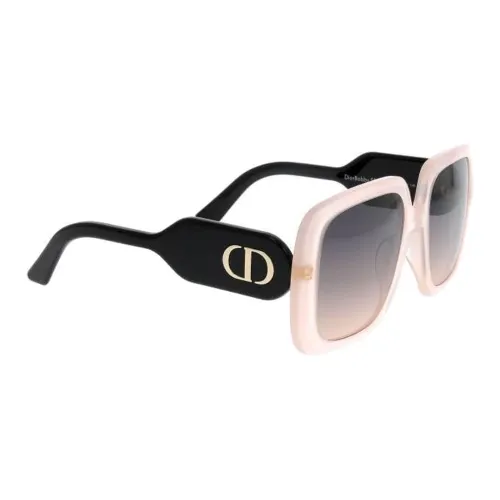DIOR Ацетат Нерегулярная форма Солнцезащитные очки Унисекс Розовый
