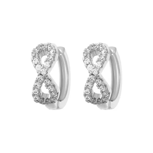 Серьги Floating Joy из сплава с цирконием женские