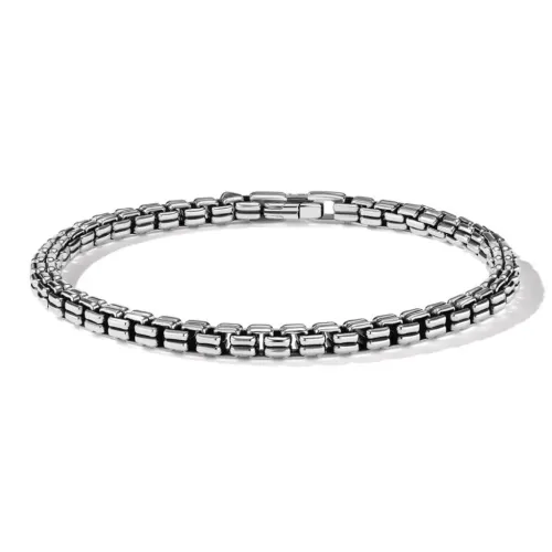 David Yurman Серебряный Браслет Мужской Серебряный