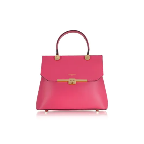 Le Parmentier Сумка через плечо из натуральной кожи сумка обычного размера женская фуксия