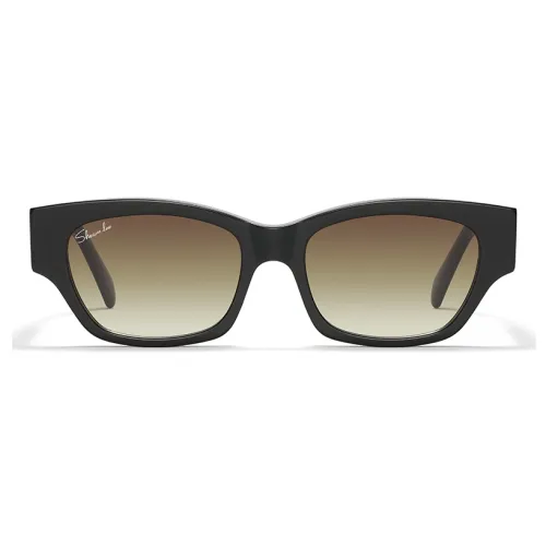 SHAWN LEE Пластиковая оправа бабочка чернила линзы унисекс