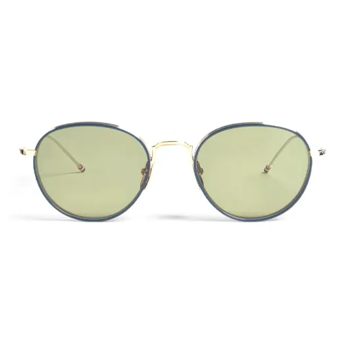 THOM BROWNE Солнцезащитные очки Золотые Мужские