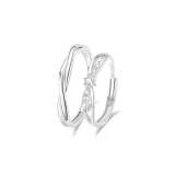 Полный Карамельно-коричневый Возлюбленная Парные кольца [Стиль Один]