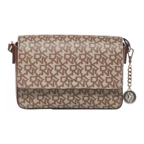 DKNY Сумка через плечо из ПВХ Сумка на плечо Женская Коричневая