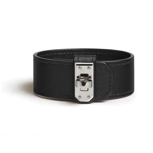 HERMES Телячья кожа Браслеты Унисекс Черный