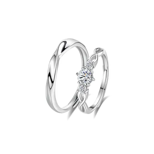 MUYAN Сплав Twin LOVERS Кольцо Унисекс