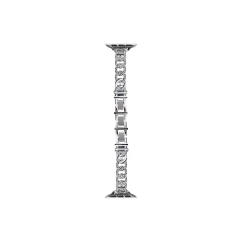 Hoyki Iwatch9 8 7 6 SE Часы Полоска New Arrival Металл с Цирконом Унисекс