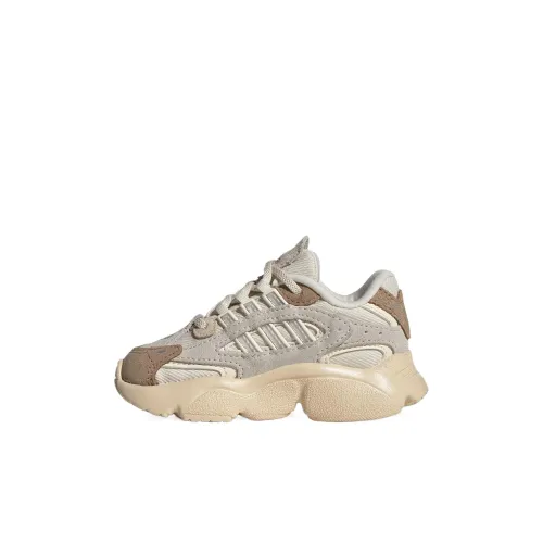 Adidas Устойчивый к истиранию низкий топ для детей Lifestyle Shoes Светлый Земляной тон Детский