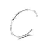 Гладкая отделка Бамбук Браслет