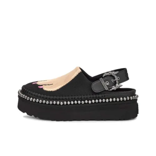 Коллина Страда x UGG Домашние тапочки Унисекс Черный