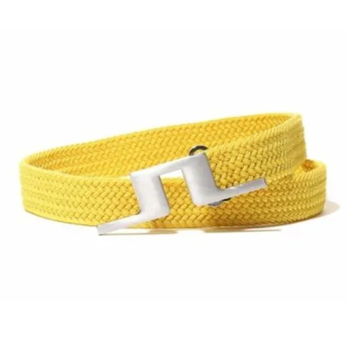J.Lindeberg Трикотажная ткань Украшение Ремень Женские Желтый