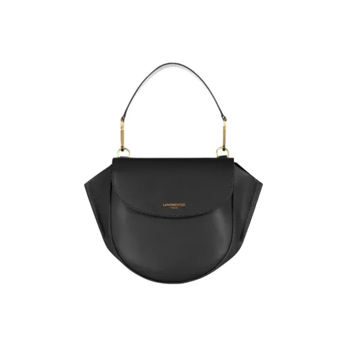 Le Parmentier Телячья кожа Одно плечо Сумка Мини Женская Черная