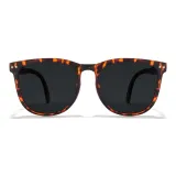 Оправа "Черепаховый узор" с черными линзами B10